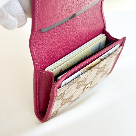 Gucci Monogram Card Wallet - Picture 14 of 15
